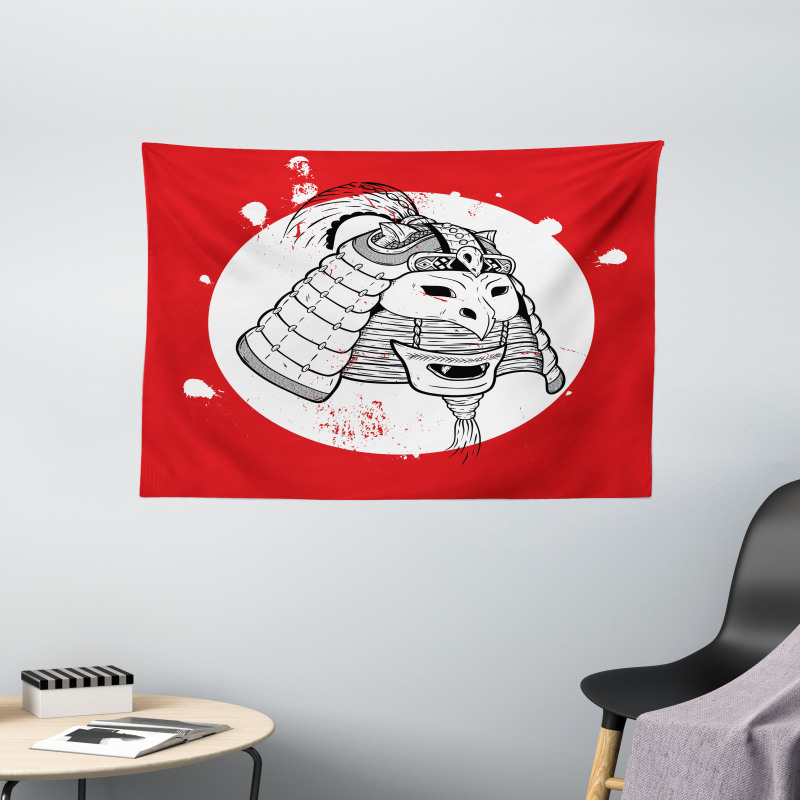 Mask Wide Tapestry