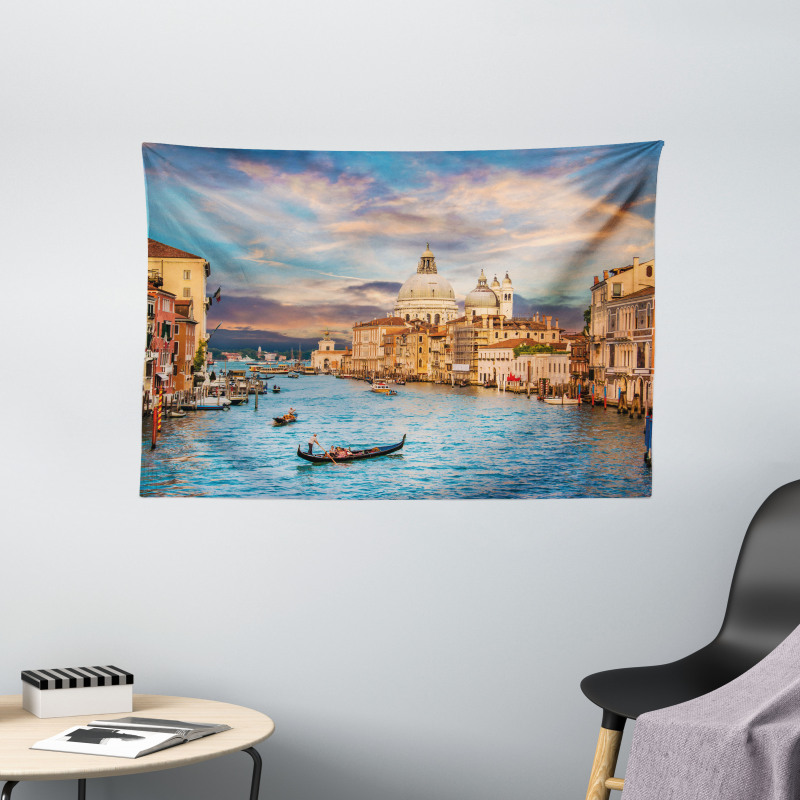 Canal Grande Italy Image Wide Tapestry