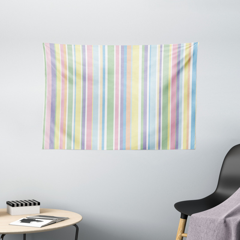 Striped Classic Pattern Wide Tapestry