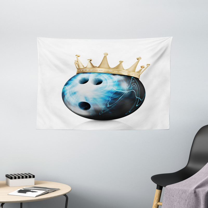 Ball with Crown Wide Tapestry