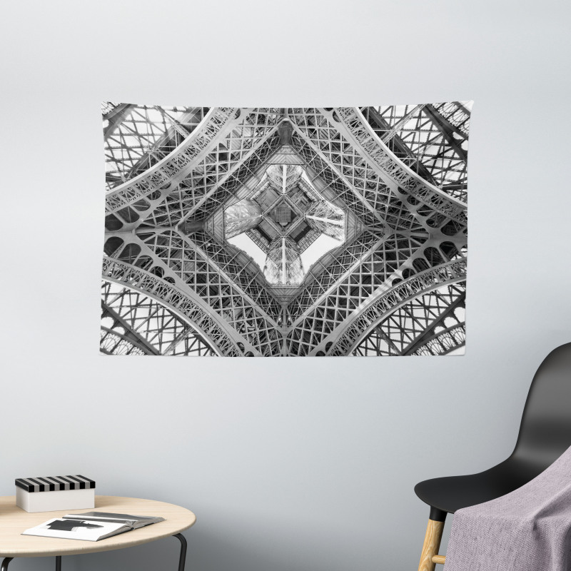 Paris Eiffel Wide Tapestry