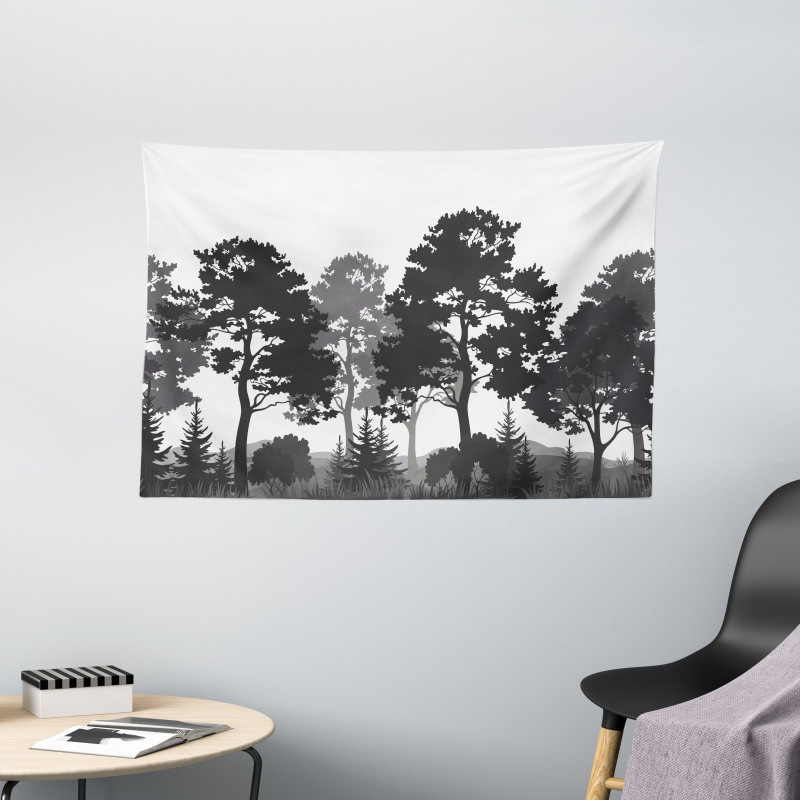 Summer Forest Wide Tapestry