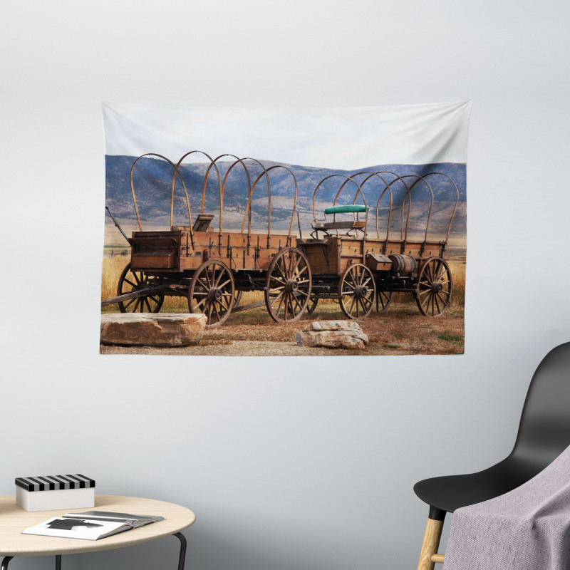 Western Style Wide Tapestry