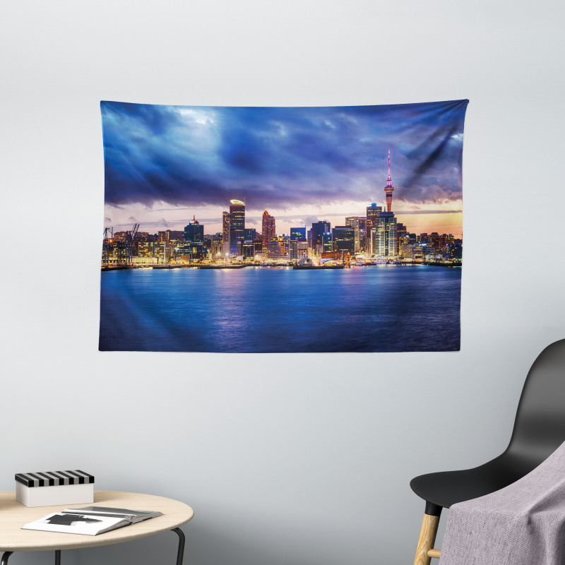 Auckland in New Zealand Wide Tapestry