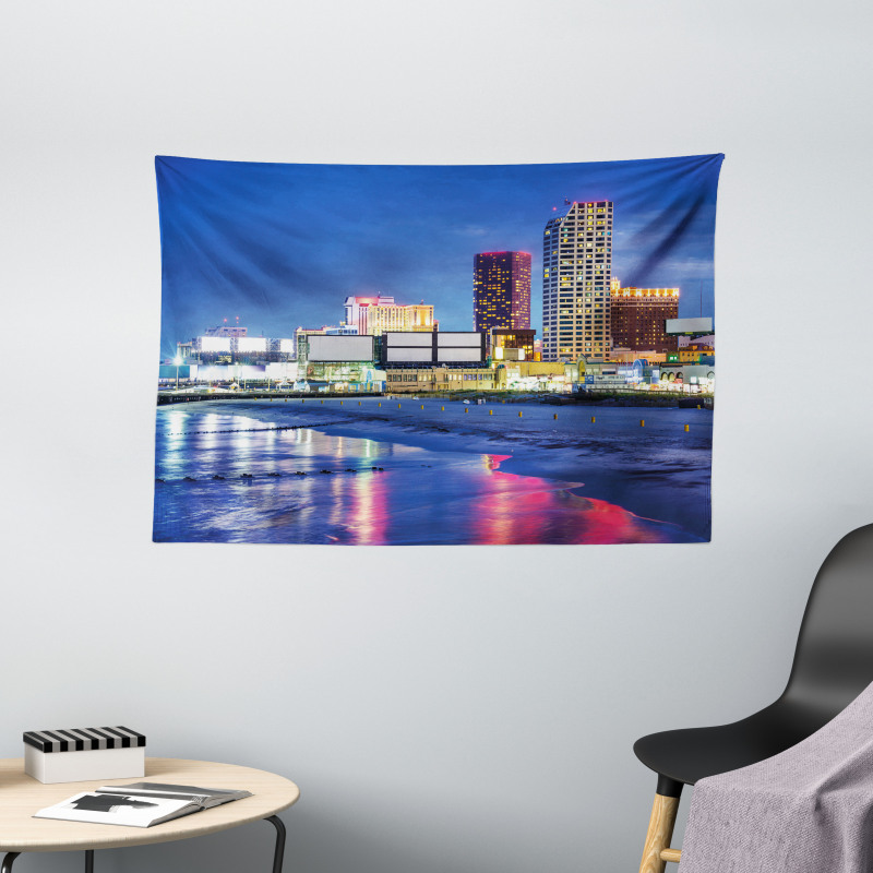 Resort Casinos on Shore Wide Tapestry