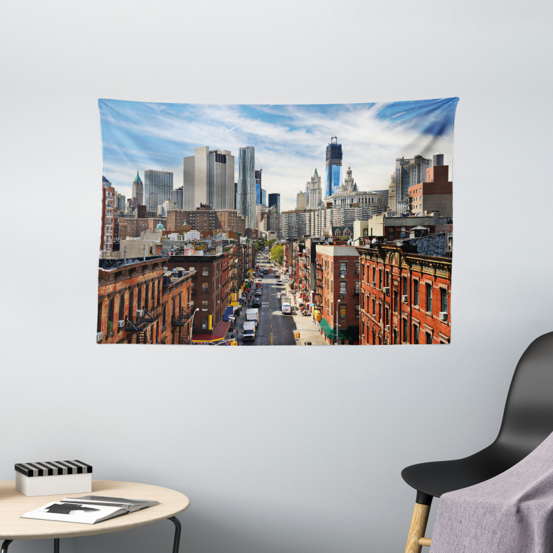 Famous Travel Destination Wide Tapestry