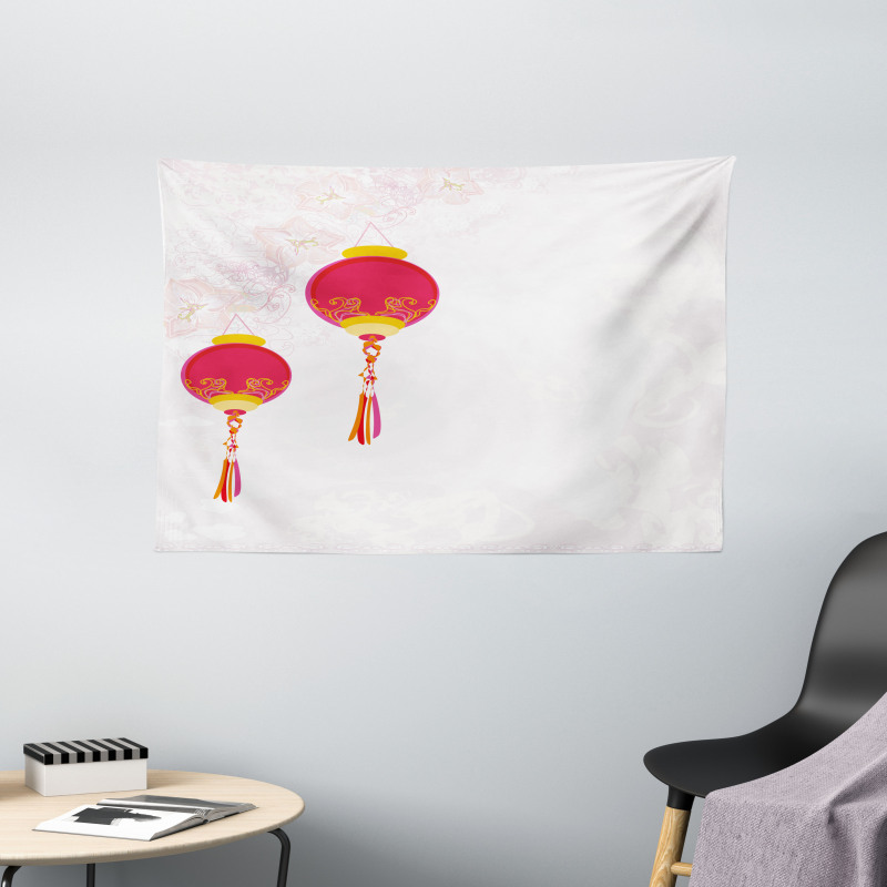 China New Year Wide Tapestry