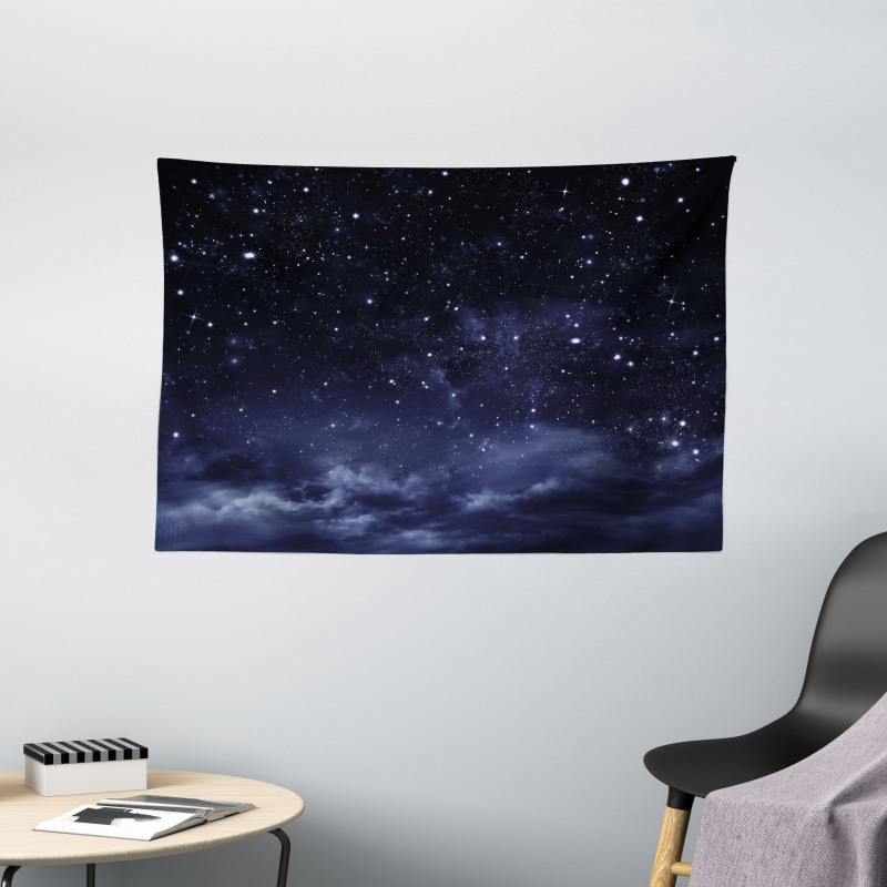 Ethereal Galactic View Wide Tapestry