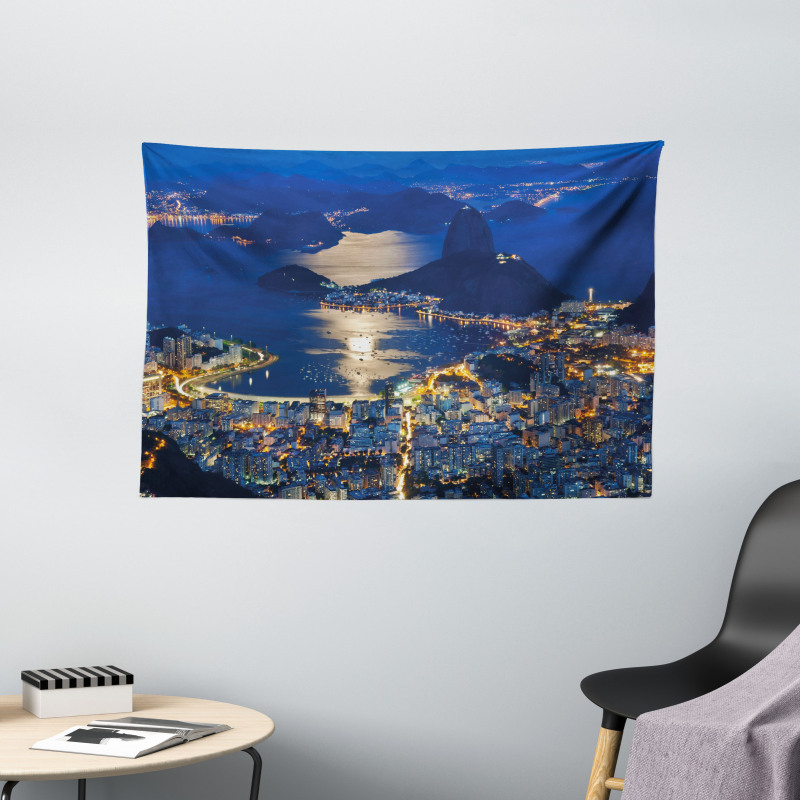 Mountain Sugar Loaf Rio Wide Tapestry