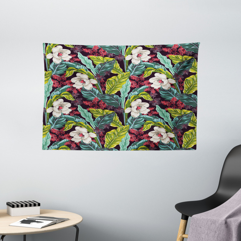 Exotic Nature Image Wide Tapestry