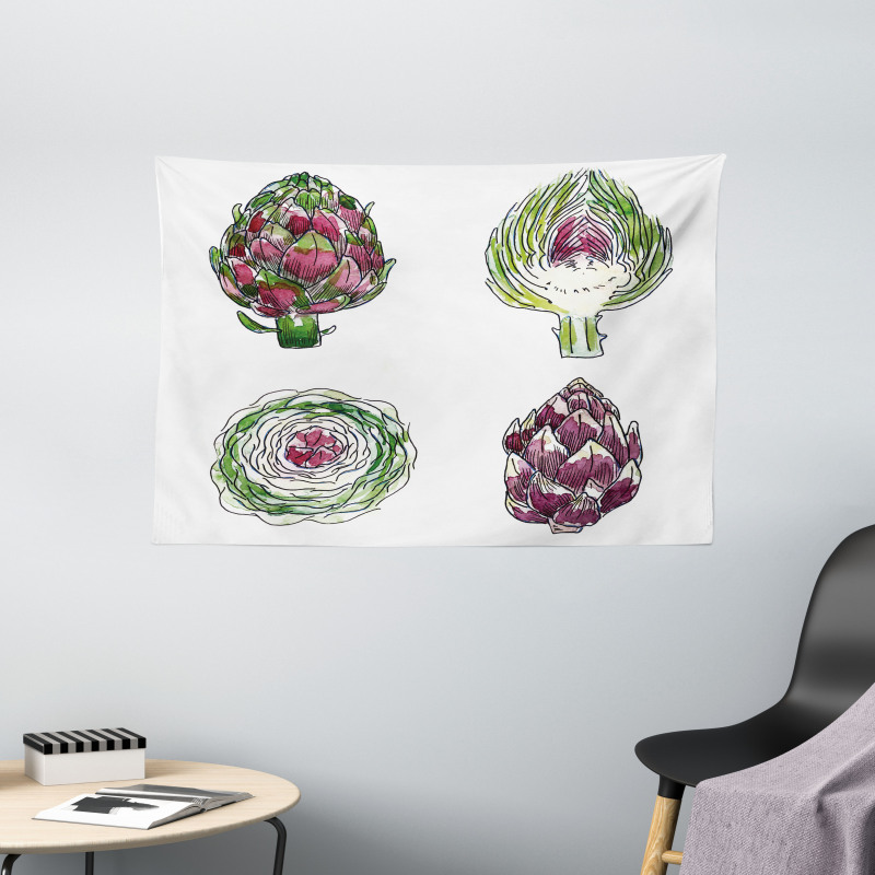 Vegetables Diet Food Wide Tapestry