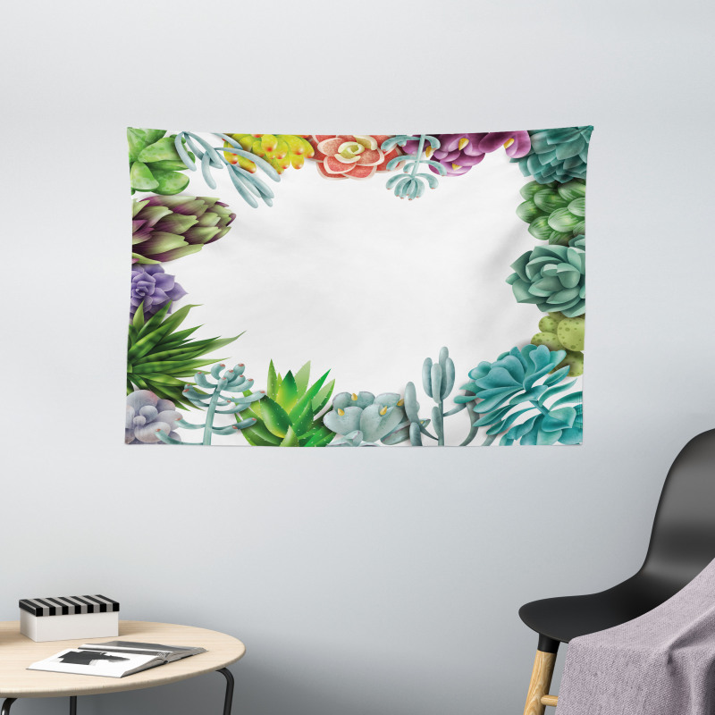 Garden Tropical Nature Wide Tapestry