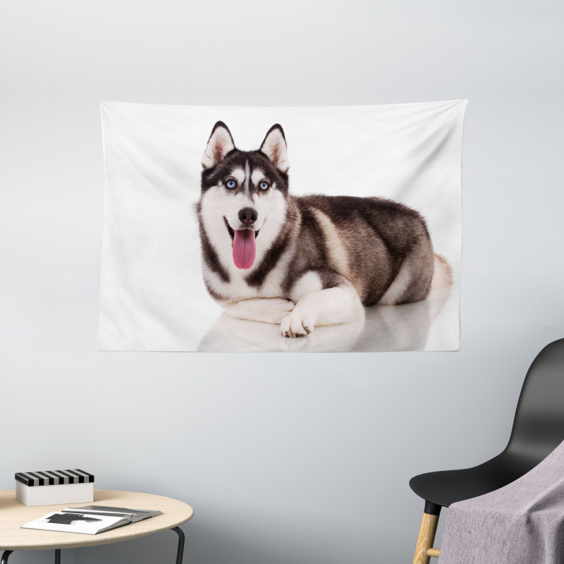 Funny Siberian Wide Tapestry