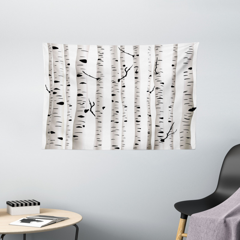 Seasonal Woodland Wide Tapestry