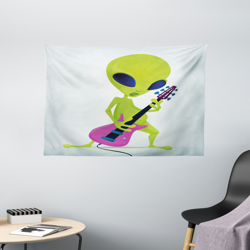 Music Monster Wide Tapestry