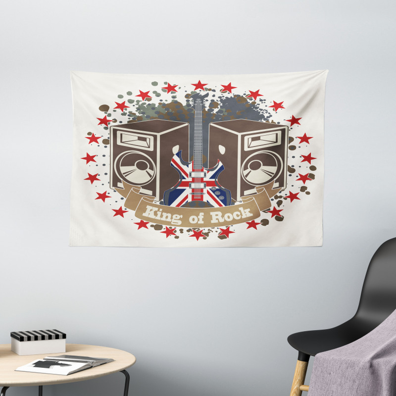 King Rock Wide Tapestry