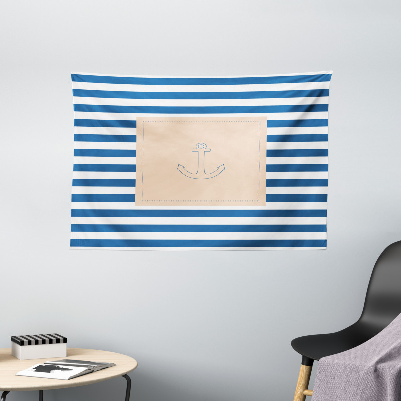 Maritime Anchor Wide Tapestry