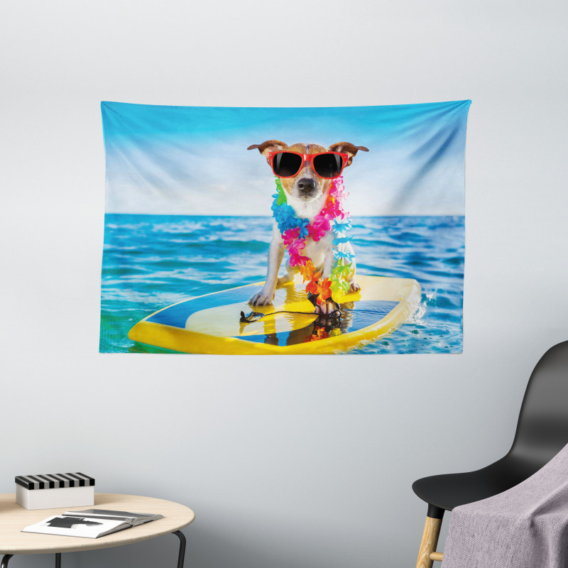 Dog in the Ocean Wide Tapestry