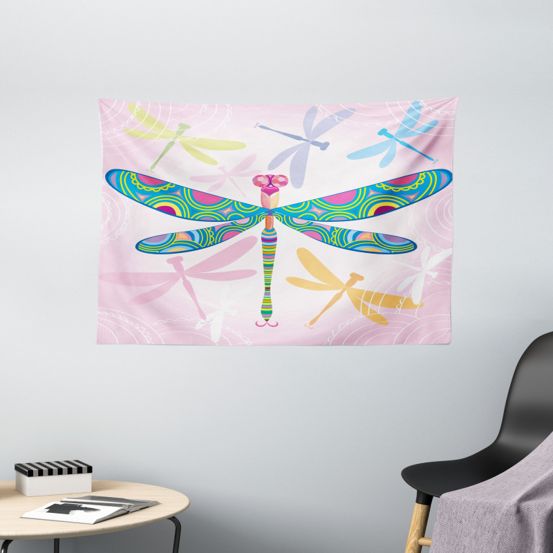 Kids Colorful Wide Tapestry