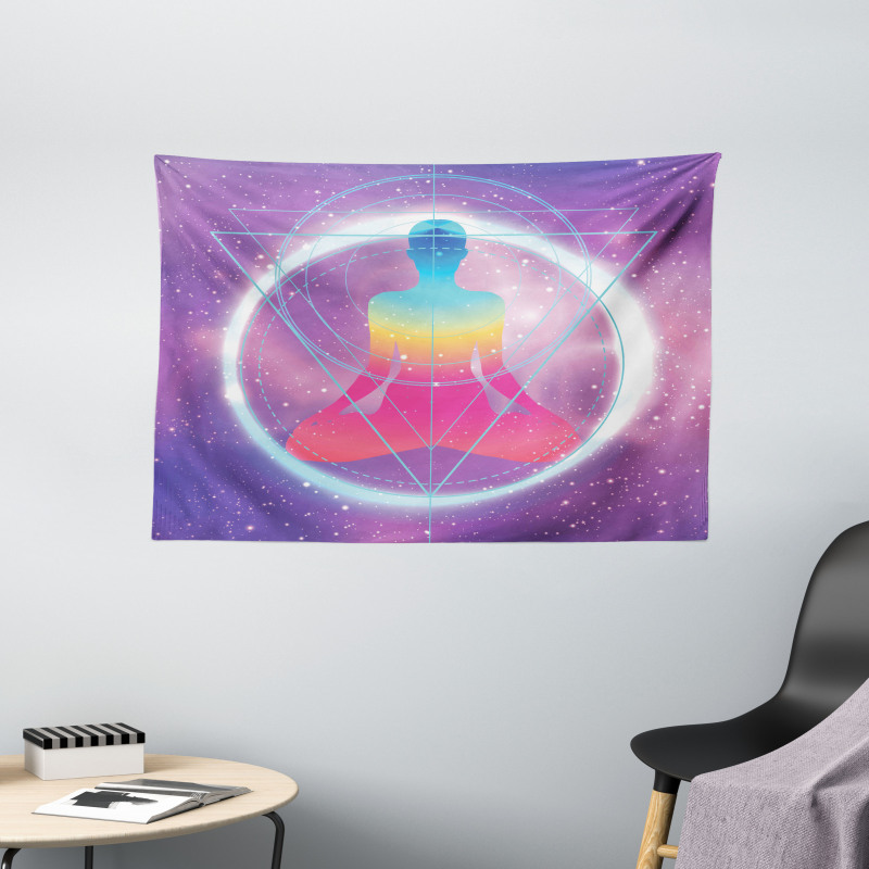Human Meditation Galaxy Wide Tapestry