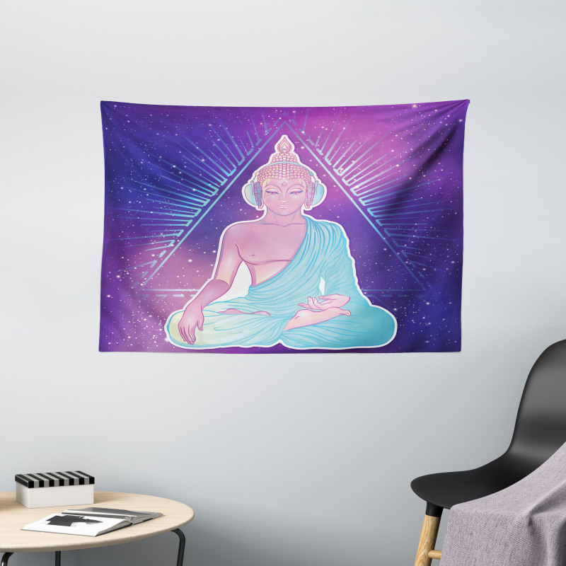 Lotus Music Wide Tapestry