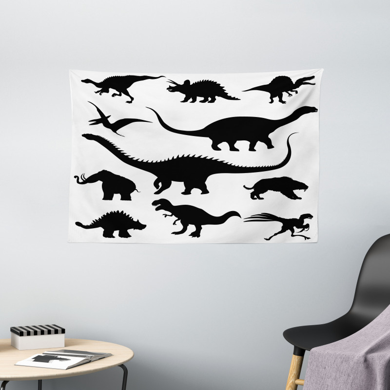 Silhouettes Predators Wide Tapestry