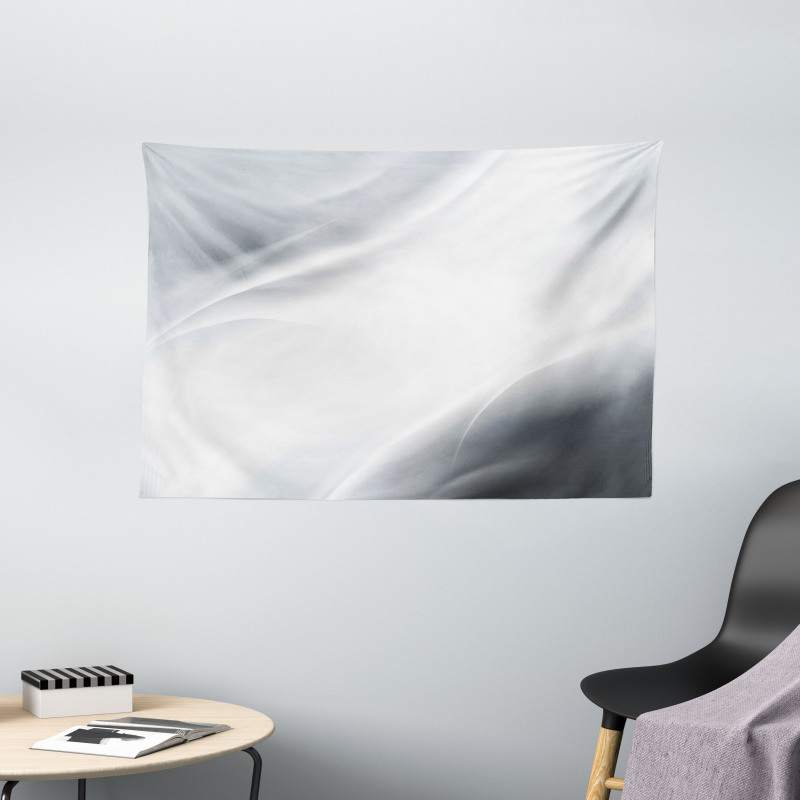 Abstract Ombre Lines Wide Tapestry