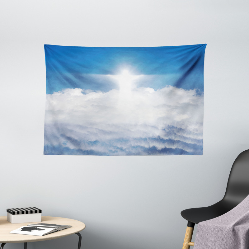 Paradise Sky Wide Tapestry
