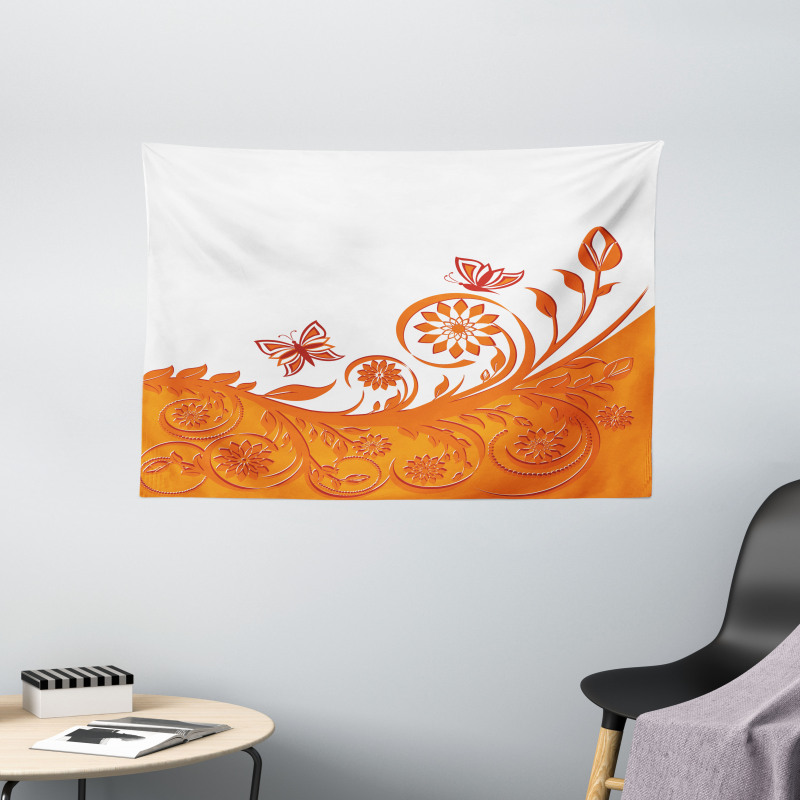 Rose Branch Wide Tapestry