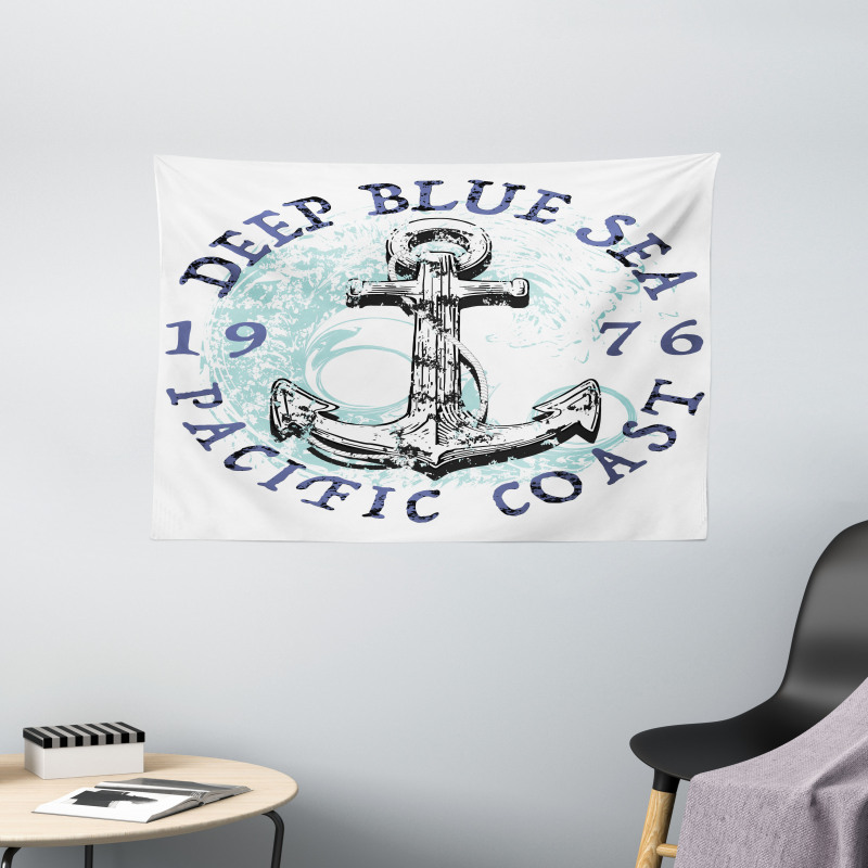 Pacific Coast Emblem Wide Tapestry