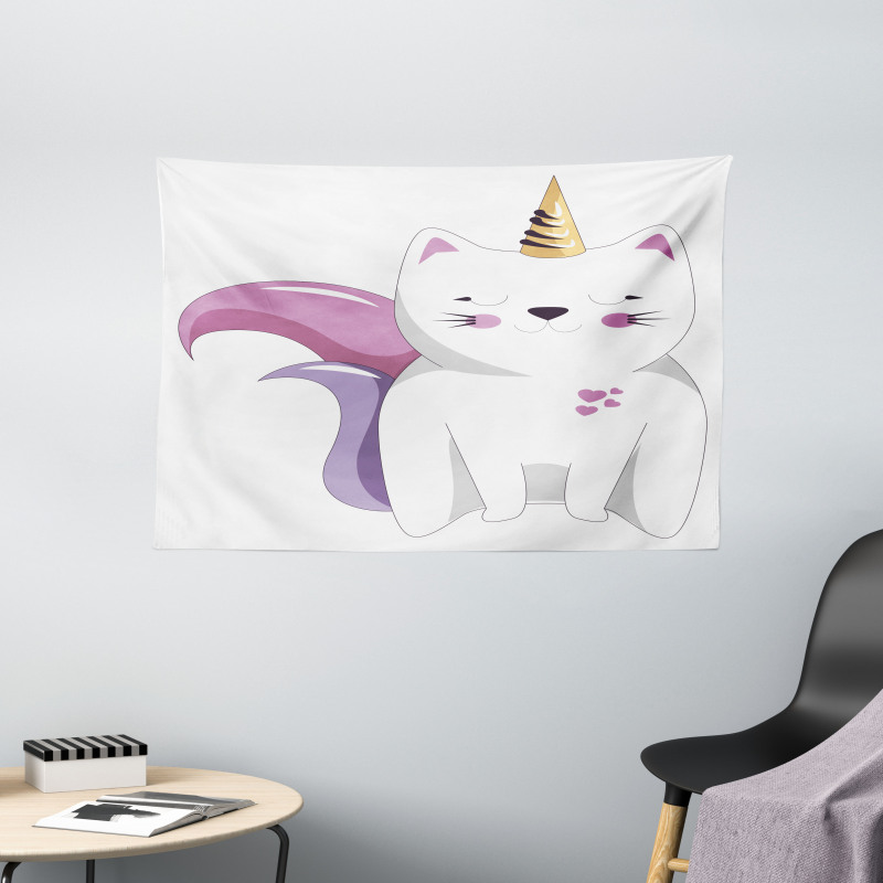 Fantasy Character Wide Tapestry