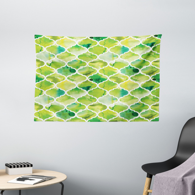Moroccan Trellis Wide Tapestry