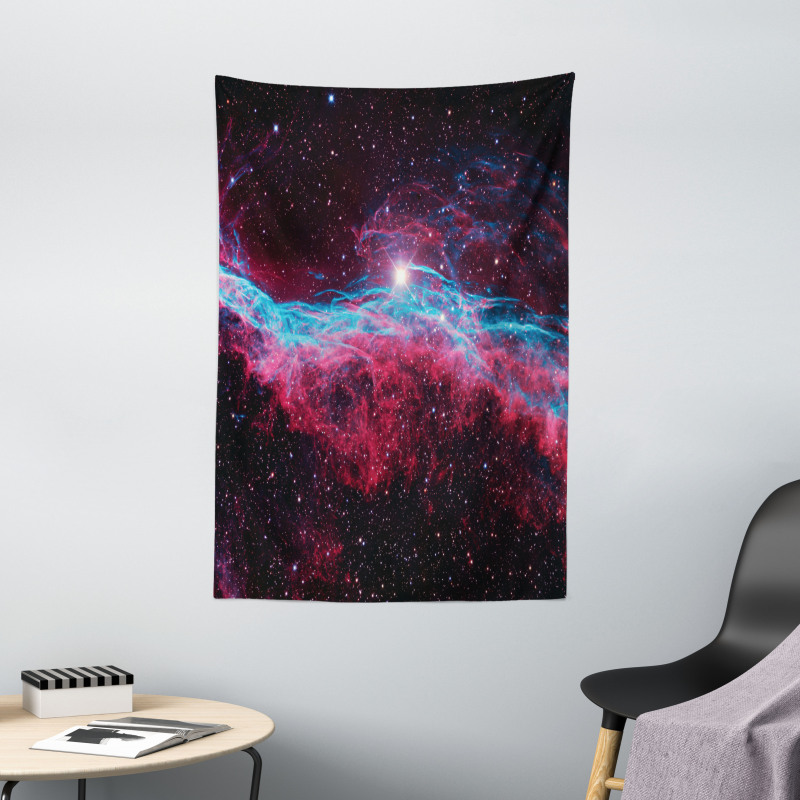 Outer Space Stars Galaxy Tapestry