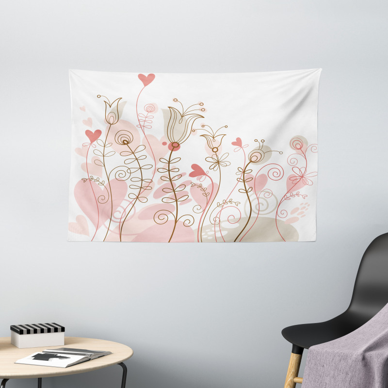 Wedding Inspired Art Wide Tapestry