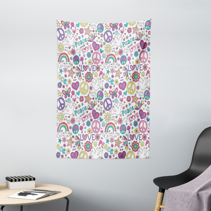 Sixties of Peace Tapestry