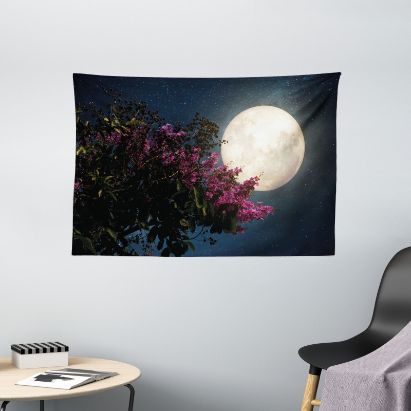 Milky Way Eastern Night Wide Tapestry