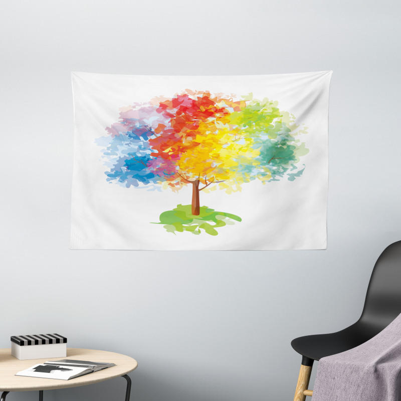 Abstract Tree Nature Wide Tapestry