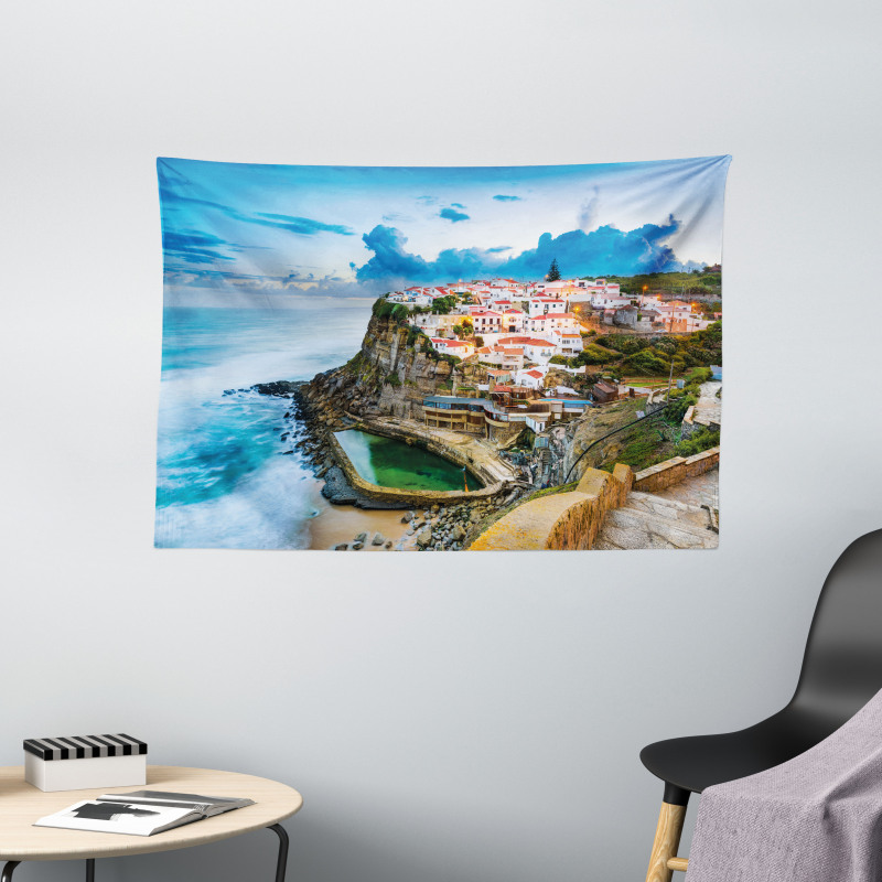 Portuguese Town Wide Tapestry