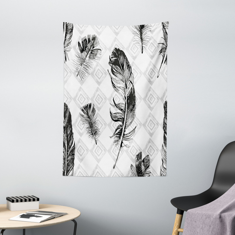 Nested Squares Mosaic Tapestry