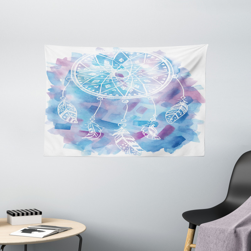 Dream Catcher Tribal Wide Tapestry
