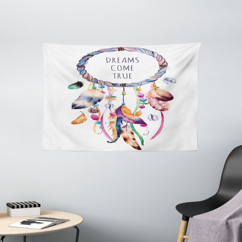 Native Boho Wide Tapestry