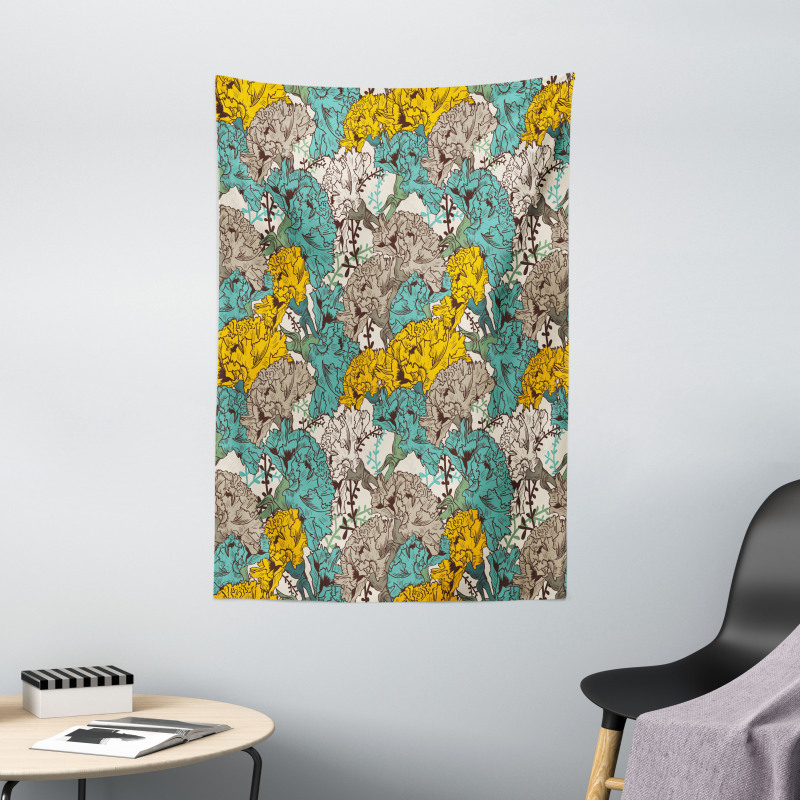 Drawing Style Vintage Tapestry