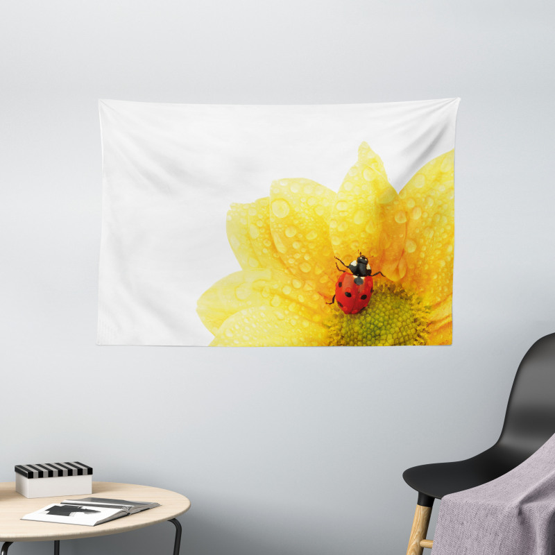 Ladybug Wide Tapestry