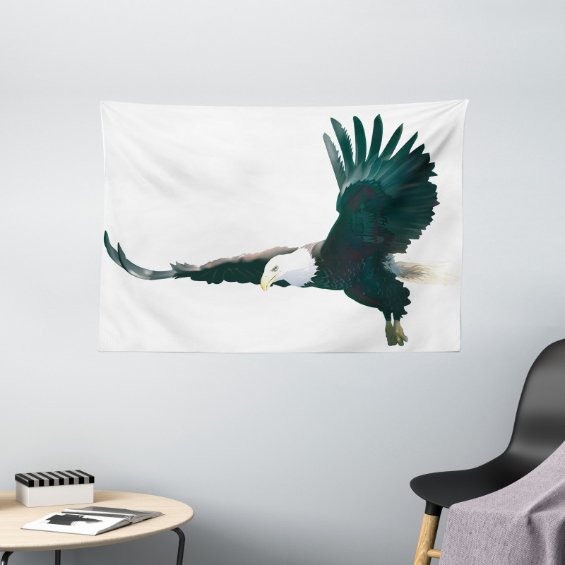 Huge Predator in Skies Wide Tapestry