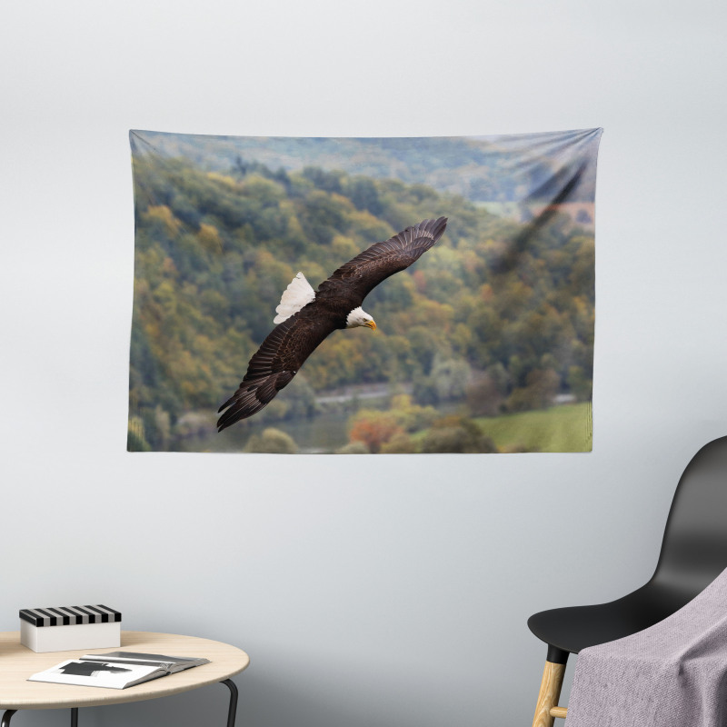 King of Skies Fly Forest Wide Tapestry