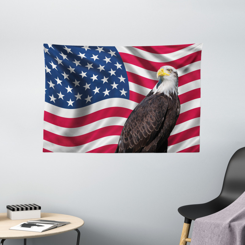 Patriotic America Wide Tapestry