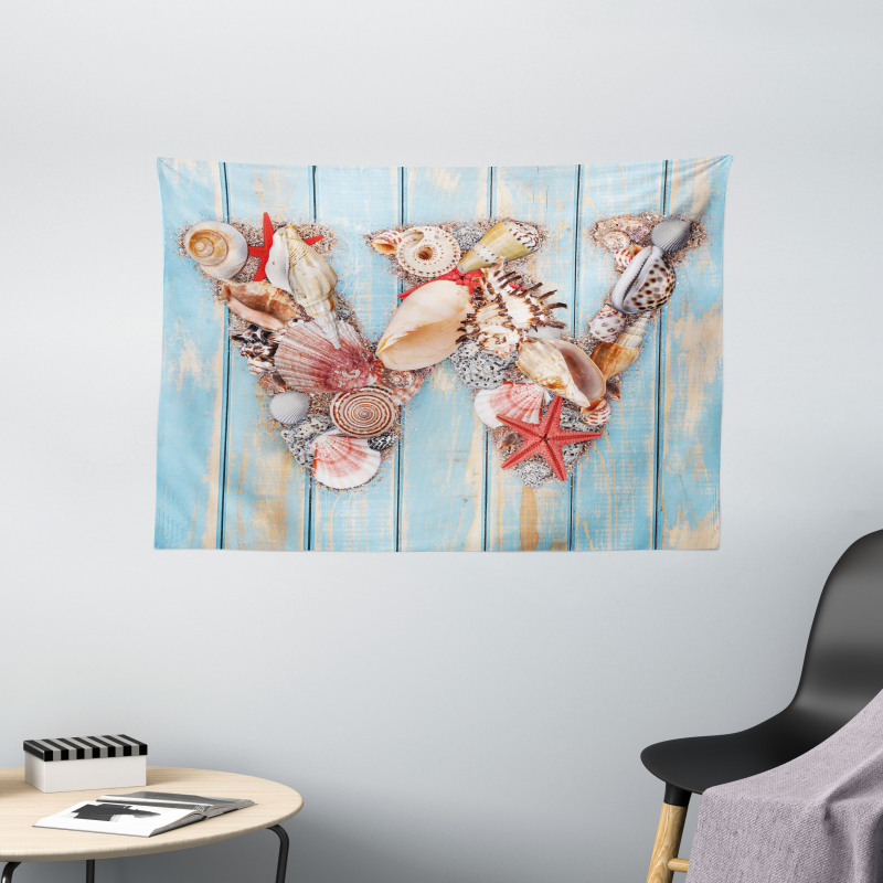 Oceanic Tropic Nature Wide Tapestry