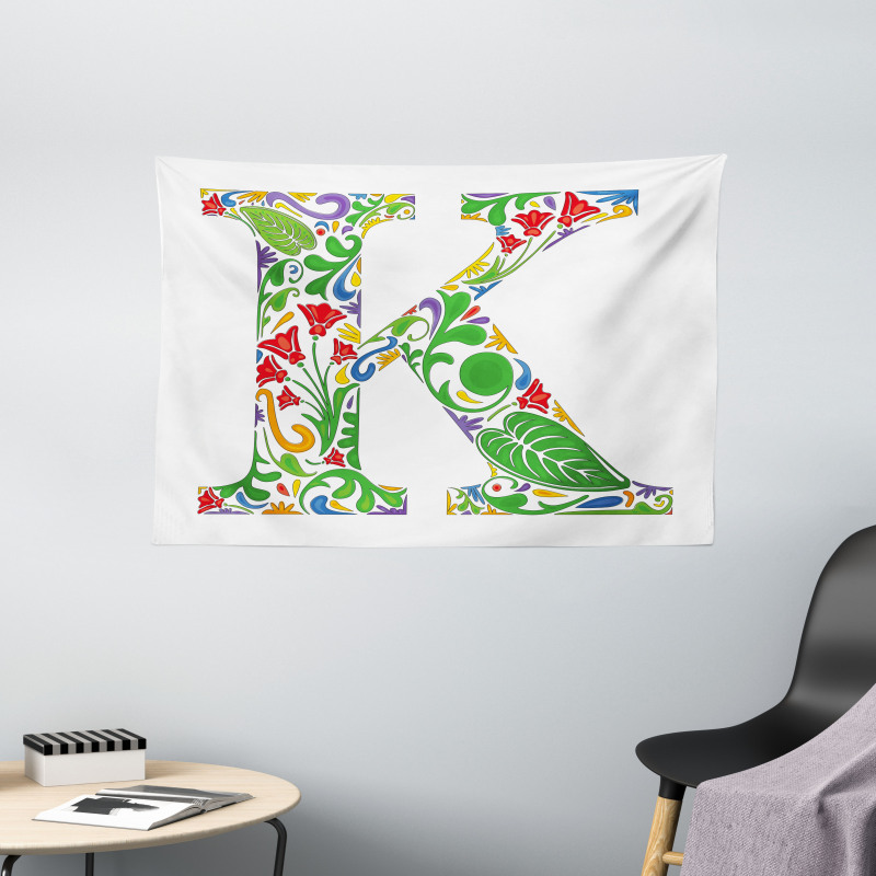 Uppercase Vivid Wide Tapestry