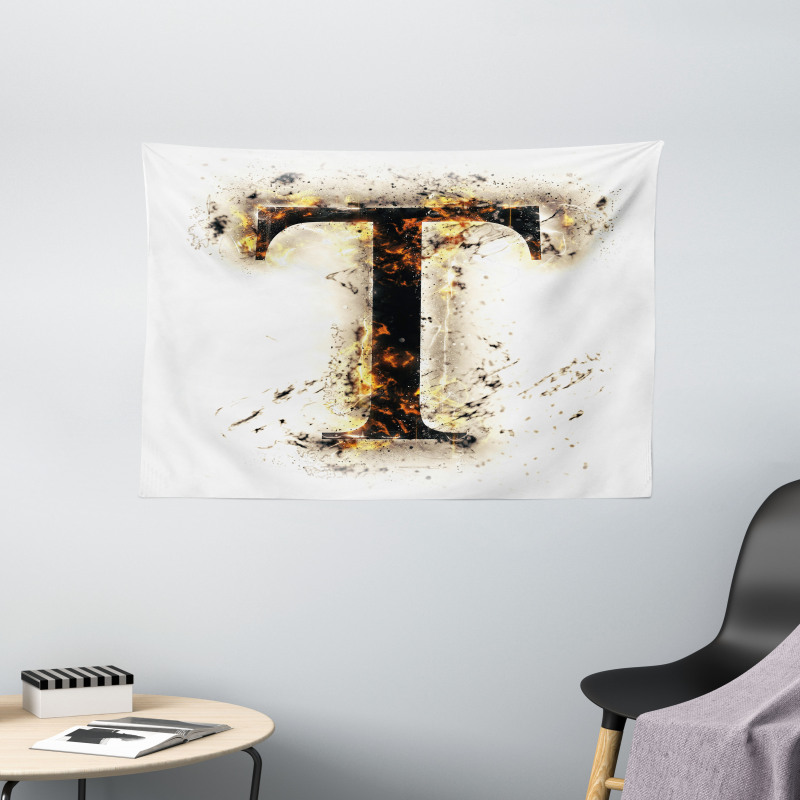 Schorching Hot Sign T Wide Tapestry