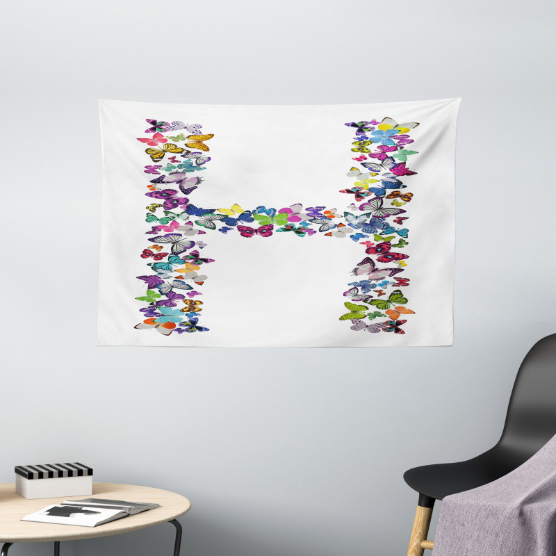 Exotic Composition Wide Tapestry